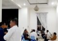Suasana Pimpinan OPD saat memenuhi panggilan Gubernur Gorontalo di Rujab (7/1/2025)