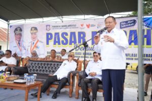 Pasar Murah Pemprov Gorontalo Bantu Warga Tekan Pengeluaran Jelang Ramadan