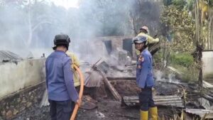 Korsleting Listrik Hanguskan Rumah Warga di Pulubala