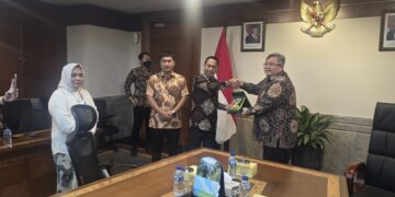 Kunjungan Pemerintah Kotamobagu ke Kementrian Pariwisata Republik Indonesia. Foto Humas kominfo