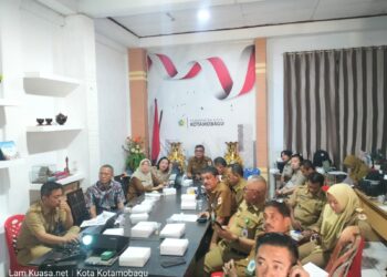 Rapat Asisten Dua Kotamobagu, Foto Lamk
