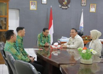 Wali Kota Kotamobagu, Saat menerima Kunjungan Kerja Kanwil HAM