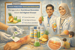 Bromelain dalam Hidrogel Alami Terbukti Percepat Penyembuhan Luka Bakar