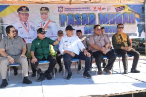 Menjelang Ketupat, Pemda Gorontalo Bagikan 1.000 Kupon Pasar Murah di Yosonegoro