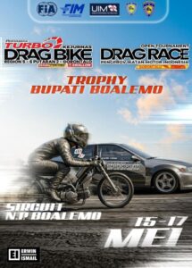 Hadirkan Event Drag Nasional di Boalemo, Gunawan Sebut Erwin Ismail Tunaikan Janjinya