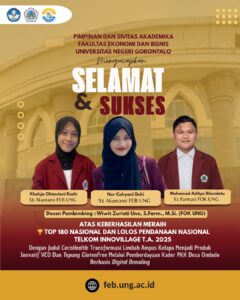 Kolaborasi FEB dan FOK UNG Hasilkan Inovasi Berbasis Potensi Lokal