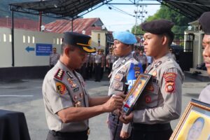 Langgar Kode Etik, Polresta Gorontalo Kota PTDH Dua Personel Polisi