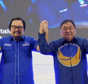 Rachmat Gobel Dilantik sebagai Ketua DPW NasDem Gorontalo, Erwin Ismail Ucapkan Selamat