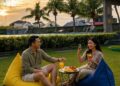 Potret suasana tempat nongkrong di Hotel ASTON Gorontalo bertajuk Sunset Vibes by The Pool