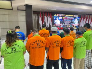 Kasus Narkotika Gorontalo Capai 141 Tersangka Selama 6 Bulan Pertama 2026