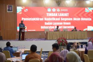 Pengelolaan Anggaran UNG Makin Terstruktur Berkat Pemutakhiran Kodefikasi Akun