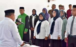 Lantik BPD, Sugondo Makmur Ingatkan Penjaga Aspirasi dan Pengawas Pemdes