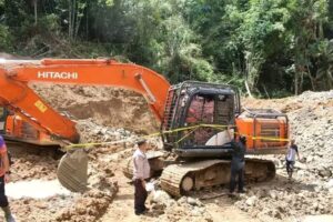 Dua Ekskavator Tiba-tiba Menghilang, Bentuk Kelalaian Aparat Tangani PETI di Pulubala?