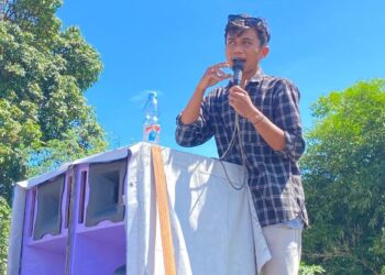 Ketua Bidang Partisipasi Pembangunan Daerah HMI Cabang Bone Bolango, Zidan Lamaka