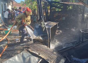 Lalai Awasi Pembakaran Sampah, Dapur Rumah Warga di Isimu Raya Terbakar