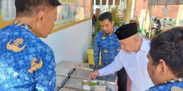 Jasin Dilo saat Sidak Program MBG