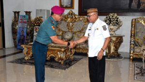 Pemkab Gorontalo dan Lanal Perkuat Sinergi Jaga Keamanan Wilayah Pesisir