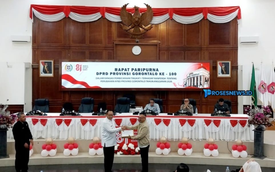 DPRD Gorontalo Bahas Perubahan APBD 2026, Pertanian hingga Fiskal Diperkuat