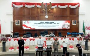 Rapat Paripurna ke-101, DPRD Gorontalo dan Pemprov Sepakati KUA-PPAS APBD 2027