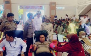 BWS II Gorontalo Gelar Donor Darah dalam Rangka HUT ke-81 RI