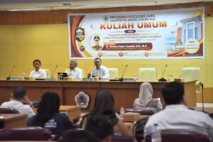 Pascasarjana UNG Perkuat Pemahaman Antikorupsi Mahasiswa melalui Kuliah Umum