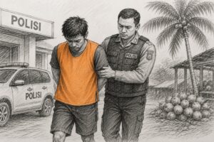 Pelaku Pencurian 200 Kg Kopra di Tibawa Disebut Anak Polisi dan Nakes
