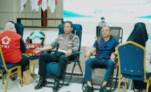 Jelang Hari Lalu Lintas Bhayangkara ke-71, Ditlantas Polda Gorontalo Gelar Aksi Sosial