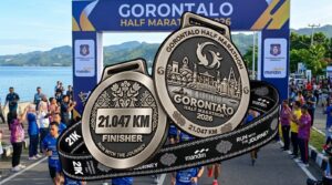 Bukan Sekadar Simbol Lari, Medali GoHM 2026 Jadi Cenderamata Khas Gorontalo